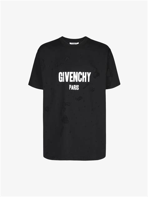 Givenchy Destroyed Oversized T.